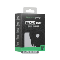 Blackout Deck Sleeves - Standard Size - Clear