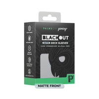 Blackout Deck Sleeves - Standard Size - Clear Matte