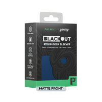Blackout Deck Sleeves - Standard Size - Navy Matte