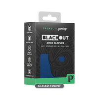 Blackout Deck Sleeves - Standard Size - Navy