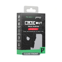 Blackout Deck Sleeves - Japanese Mini Size - Clear