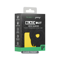 Blackout Deck Sleeves - Standard Size - Yellow