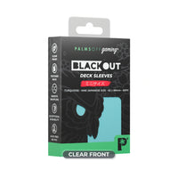 Blackout Deck Sleeves - Japanese Mini Size - Turquoise