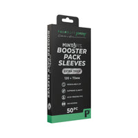 MintFit Booster Pack Sleeves - Extra Thick 50pc