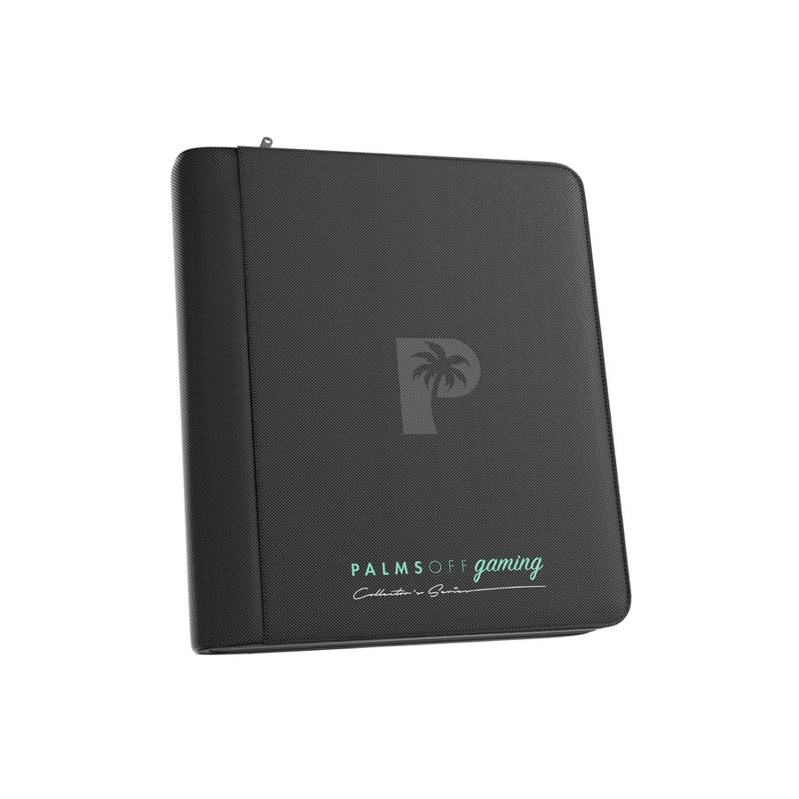 Collector's Series Top Loader Zip Binder - 4 Pocket - Black