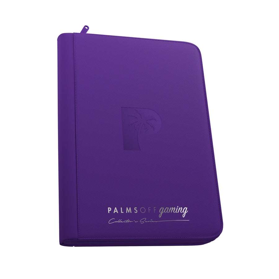 Collector's Series 9 Pocket Zip Binder - Purple