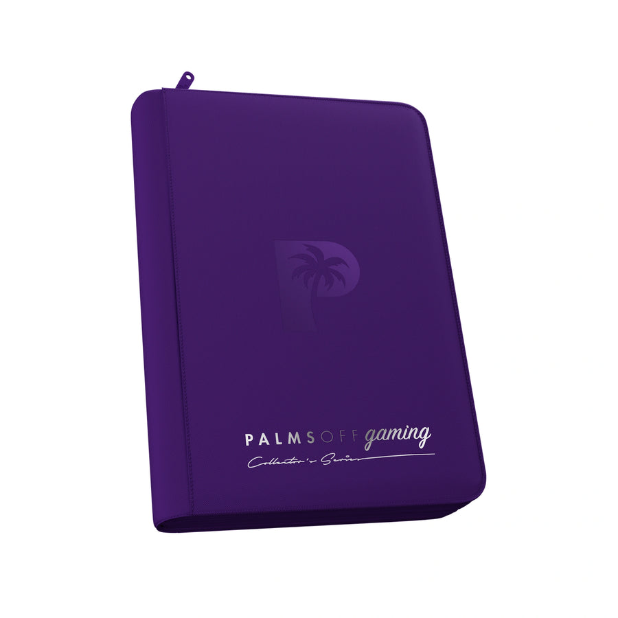 Collector's Series 4 Pocket Zip Binder - Purple