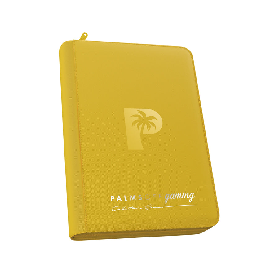 Collector's Series 4 Pocket Zip Binder - Yellow