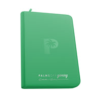 Collector's Series Top Loader Zip Binder - 9 Pocket - Green