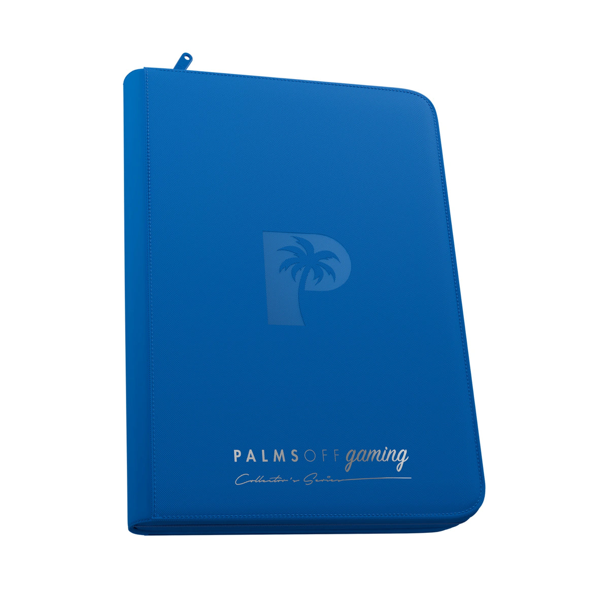 Collector's Series Top Loader Zip Binder - 9 Pocket - Blue