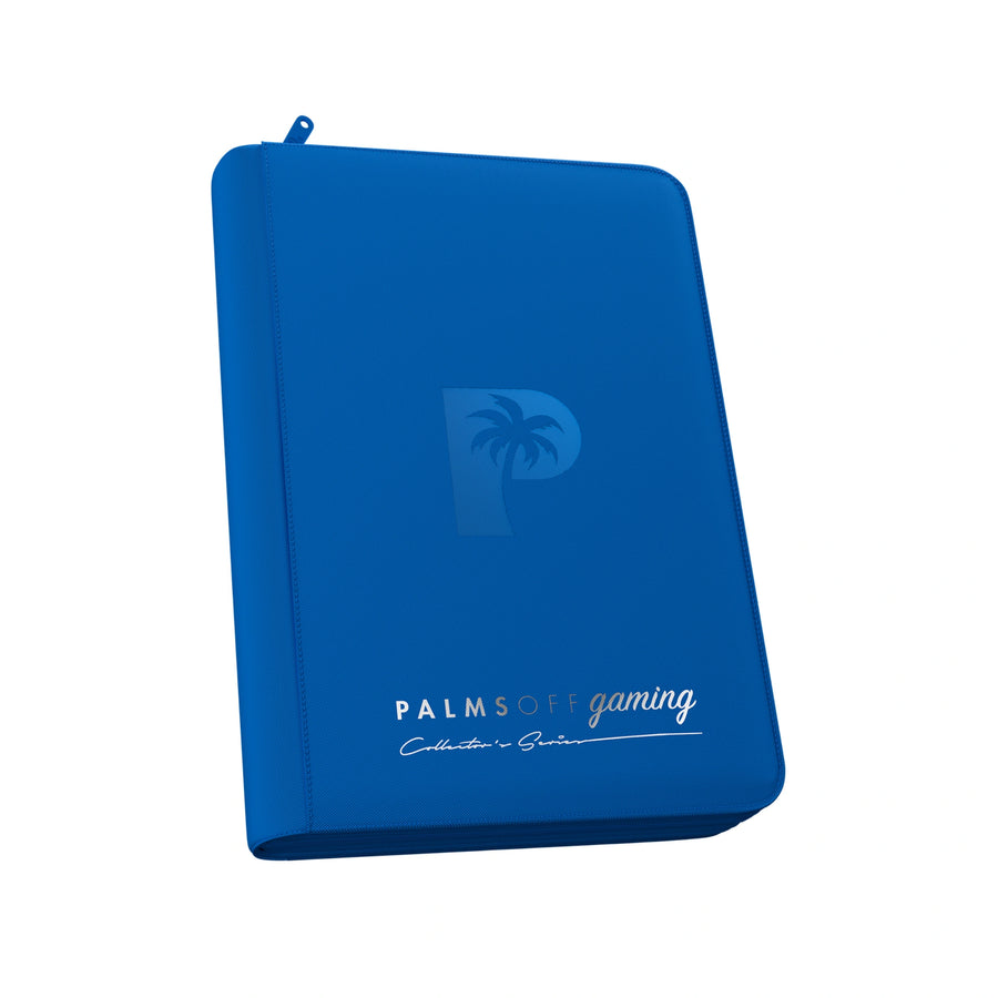 Collector's Series 4 Pocket Zip Binder - Blue