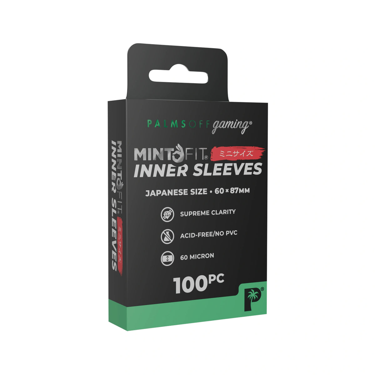 MintFit Inner Sleeves - Japanese Mini Size - 100pc