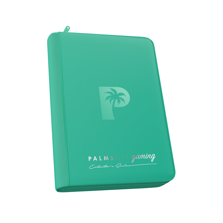 Collector's Series 4 Pocket Zip Binder - Turquoise