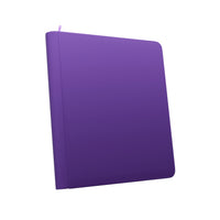 Stealth 12 Pocket Zip Binder - Purple
