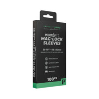 MintFit Mag-Lock Card Case Sleeves (35pt-75pt) - 100pc