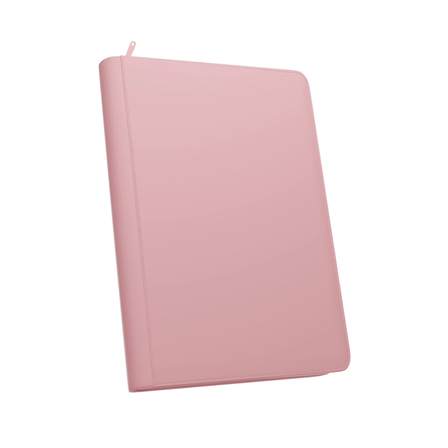 Stealth 9 Pocket Zip Binder - Pink