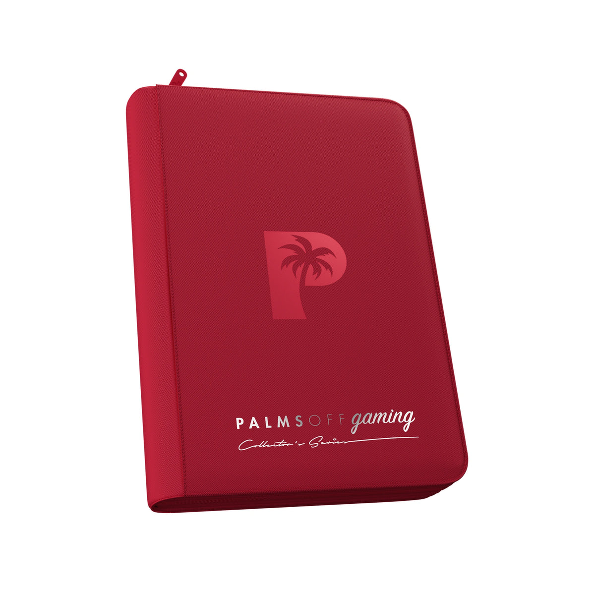 Collector's Series 4 Pocket Zip Binder - Red