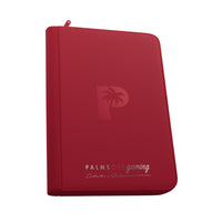 Collector's Series 9 Pocket Zip Binder - Red