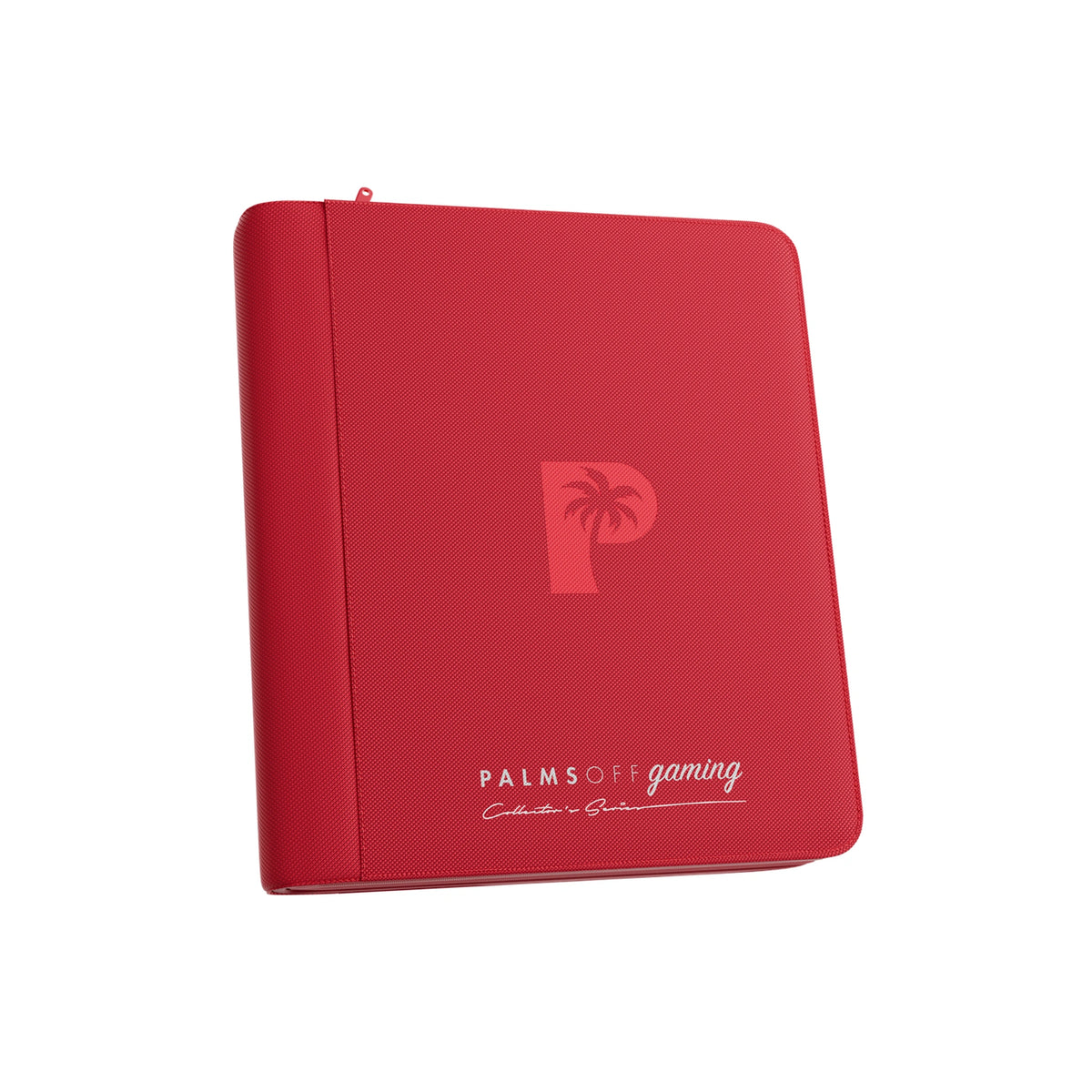 Collector's Series Top Loader Zip Binder - 4 Pocket - Red
