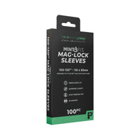 MintFit Mag-Lock Card Case Sleeves (100pt-130pt) - 100pc