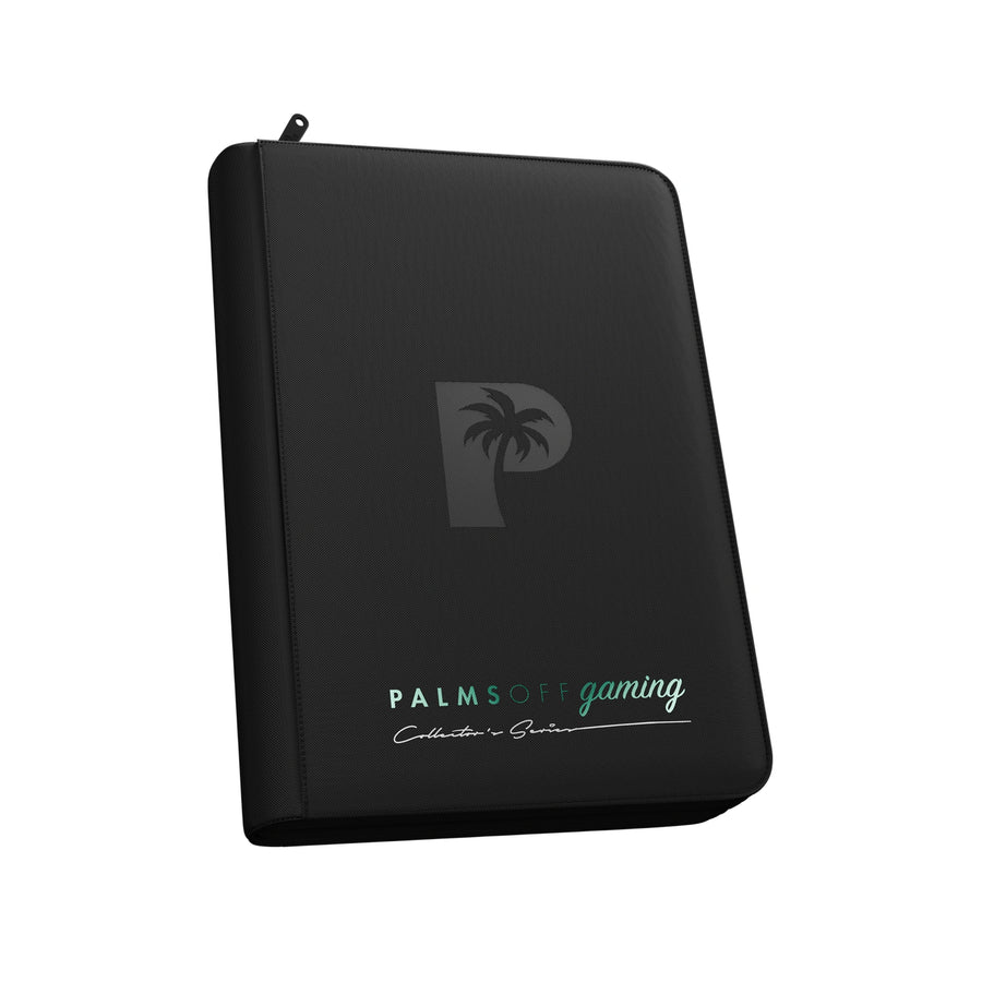 Collector's Series 4 Pocket Zip Binder - Black