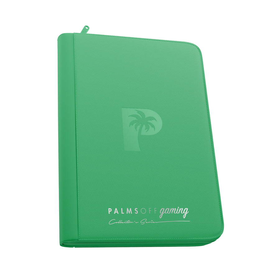 Collector's Series 9 Pocket Zip Binder - Green