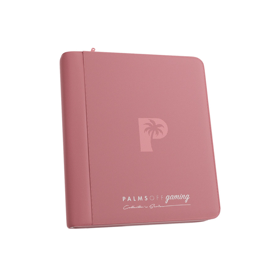Collector's Series Top Loader Zip Binder - 4 Pocket - Pink
