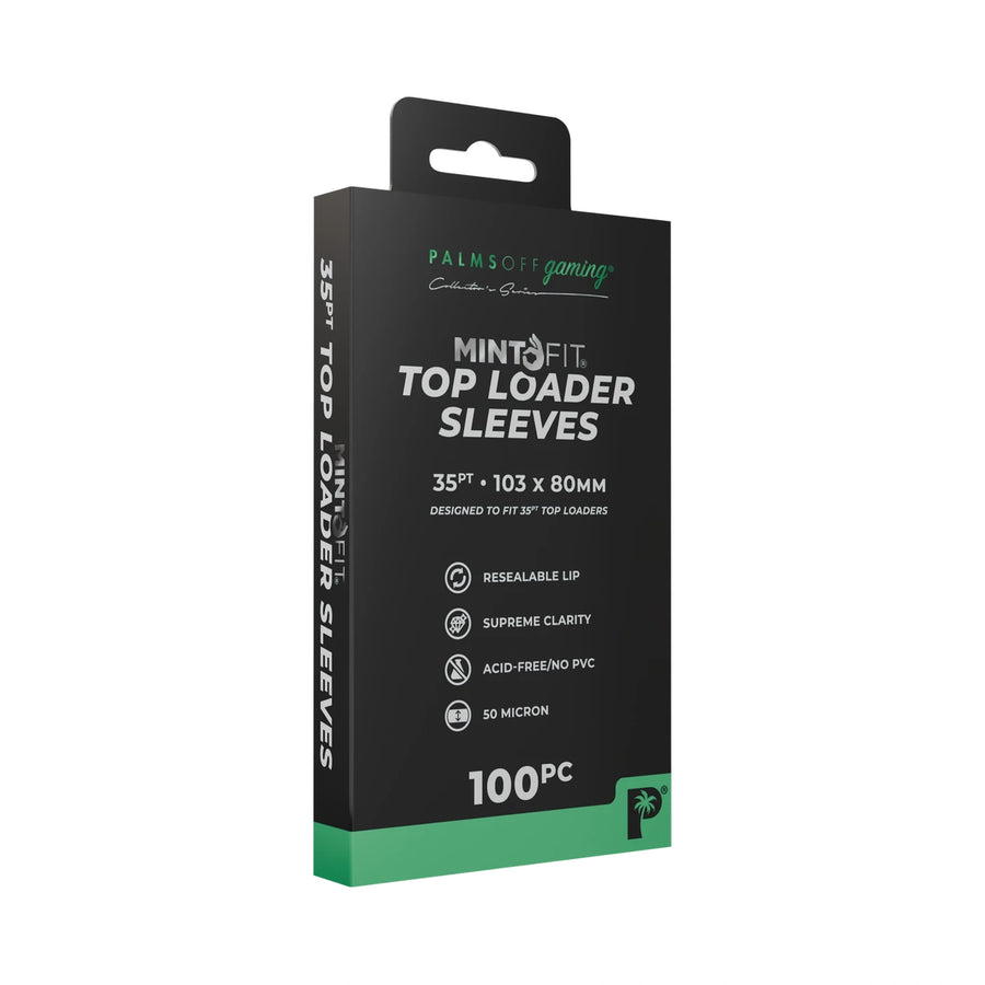 MintFit Card Loader Sleeves - 35pt - 100pc