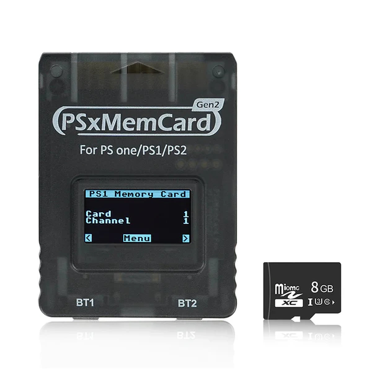 Bitfunx PSxMemCard Gen2 for PS1/PS2