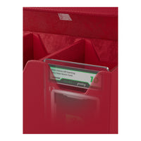 Collector's Series Graded Card Storage Case - Large - Red