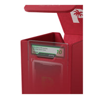 Collector's Series Graded Card Storage Case - Small - Red