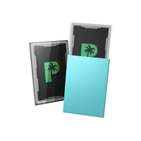 Blackout Deck Sleeves - Japanese Mini Size - Turquoise