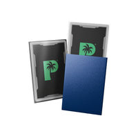 Blackout Deck Sleeves - Japanese Mini Size - Navy - Matte