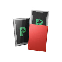 Blackout Deck Sleeves - Japanese Mini Size - Red