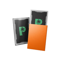 Blackout Deck Sleeves - Japanese Mini Size - Orange - Matte