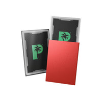 Blackout Deck Sleeves - Japanese Mini Size - Red - Matte