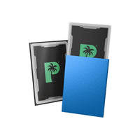 Blackout Deck Sleeves - Standard Size - Blue Matte