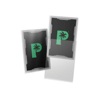 Blackout Deck Sleeves - Japanese Mini Size - Clear - Matte