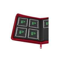 Collector's Series 4 Pocket Zip Binder - Red