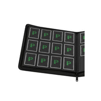 Collector's Series 12 Pocket Zip Binder - Black