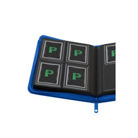 Collector's Series Top Loader Zip Binder - 4 Pocket - Blue