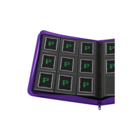 Collector's Series Top Loader Zip Binder - 9 Pocket - Purple