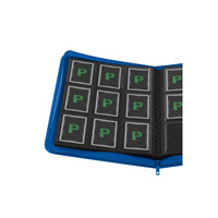 Collector's Series 9 Pocket Zip Binder - Blue