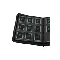 Collector's Series Top Loader Zip Binder - 9 Pocket - Black