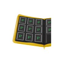 Collector's Series 9 Pocket Zip Binder - Yellow