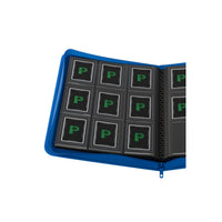 Collector's Series Top Loader Zip Binder - 9 Pocket - Blue