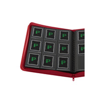 Collector's Series Top Loader Zip Binder - 9 Pocket - Red
