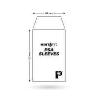 MintFit PSA Graded Card Sleeves - Extra Thick 50pc