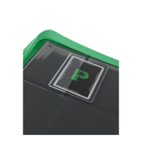 Collector's Series Top Loader Zip Binder - 9 Pocket - Green