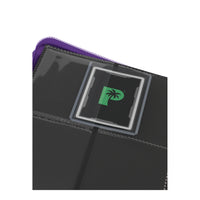Collector's Series Top Loader Zip Binder - 4 Pocket - Purple